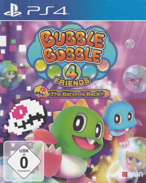 Bubble Bobble 4 Friends: The Baron is Back [Collector's Edition] box art for Playstation 4